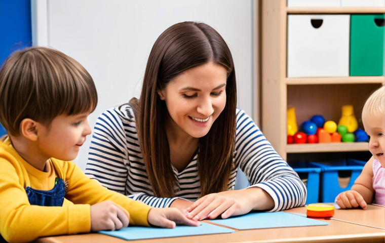 A passionate early childhood education instructor planning engaging activities tailored to developmental milestones, with expertise in child psychology.